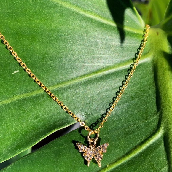 Jewels By Jas Jewelry - Butterfly 🦋 Gold Necklace